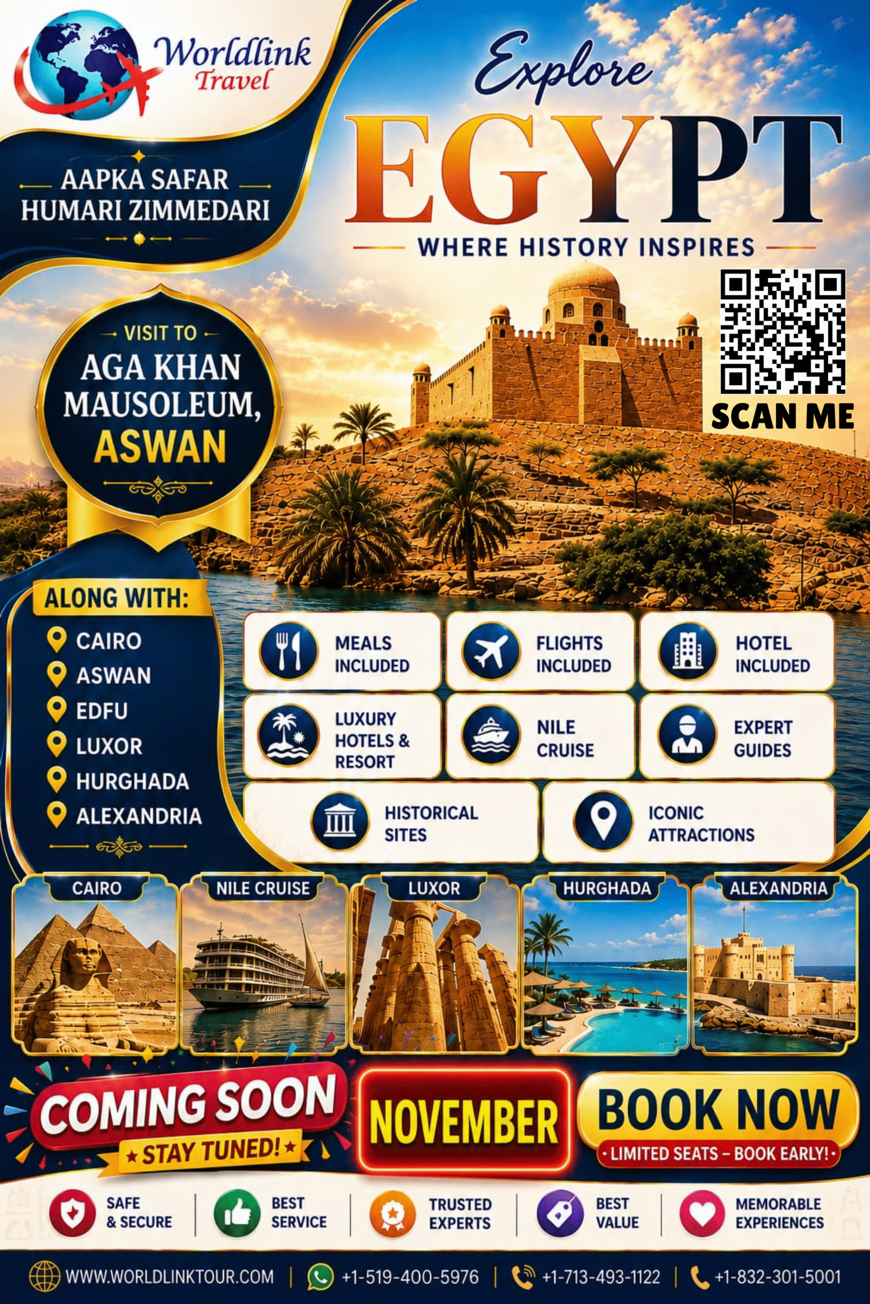 egypt poster november